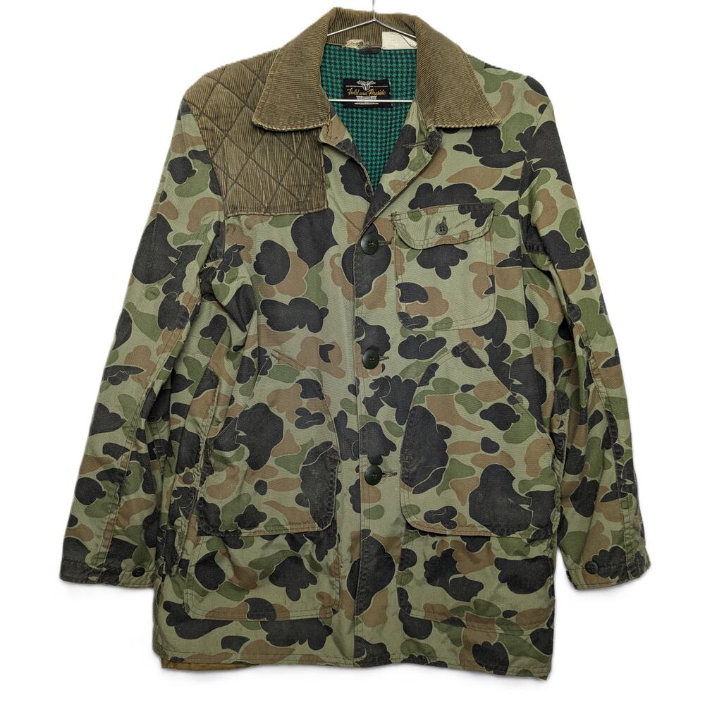 Field and fireside vintage Bird hunting camouflage jacket 60s Size S